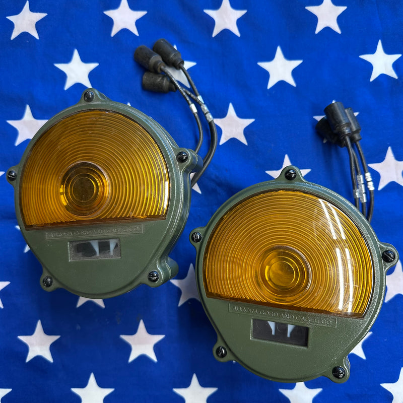 NOS Aurora Cord M151A2 HMMWV M561 Parking Lights set
