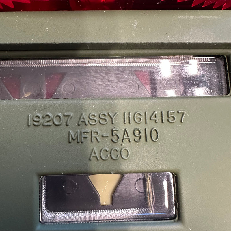 NOS M-Series ACCO Mfg Aluminum Tail light 1 Light!