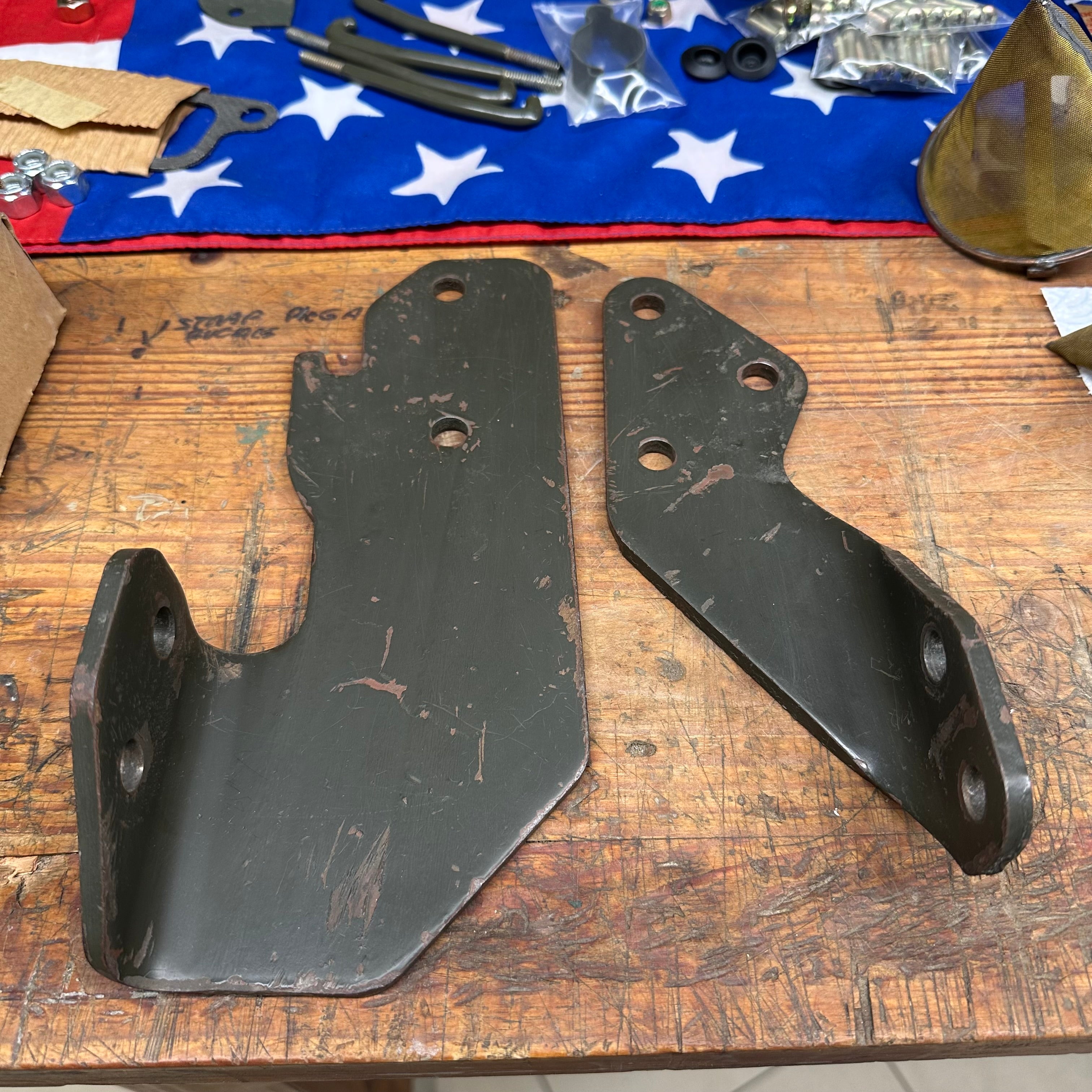 NOS M151A2 Rear Differential Retrofit Reinforcement Plates – M151 Parts