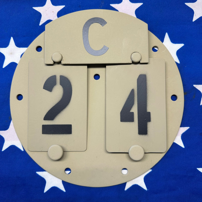 REFURBISHED US Bridge Plate Sand 4 Color Desert Grey MERDC Painted