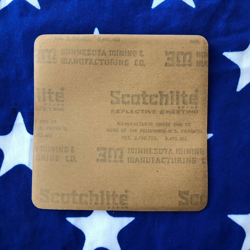 M151A2 NOS 3M Red Rear Square Reflector