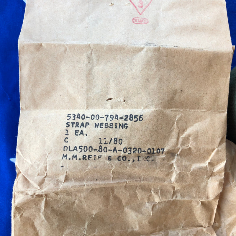 Military NOS Kanister – Benzinkanisterhalter Canvas Strap