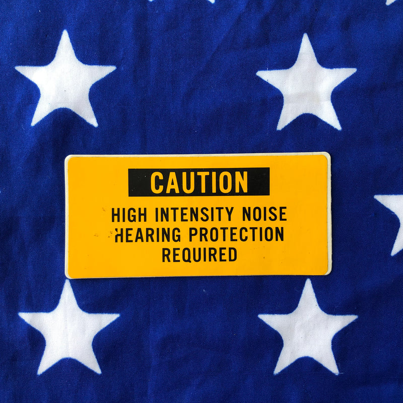 Military NOS High Intensity Noise Decal